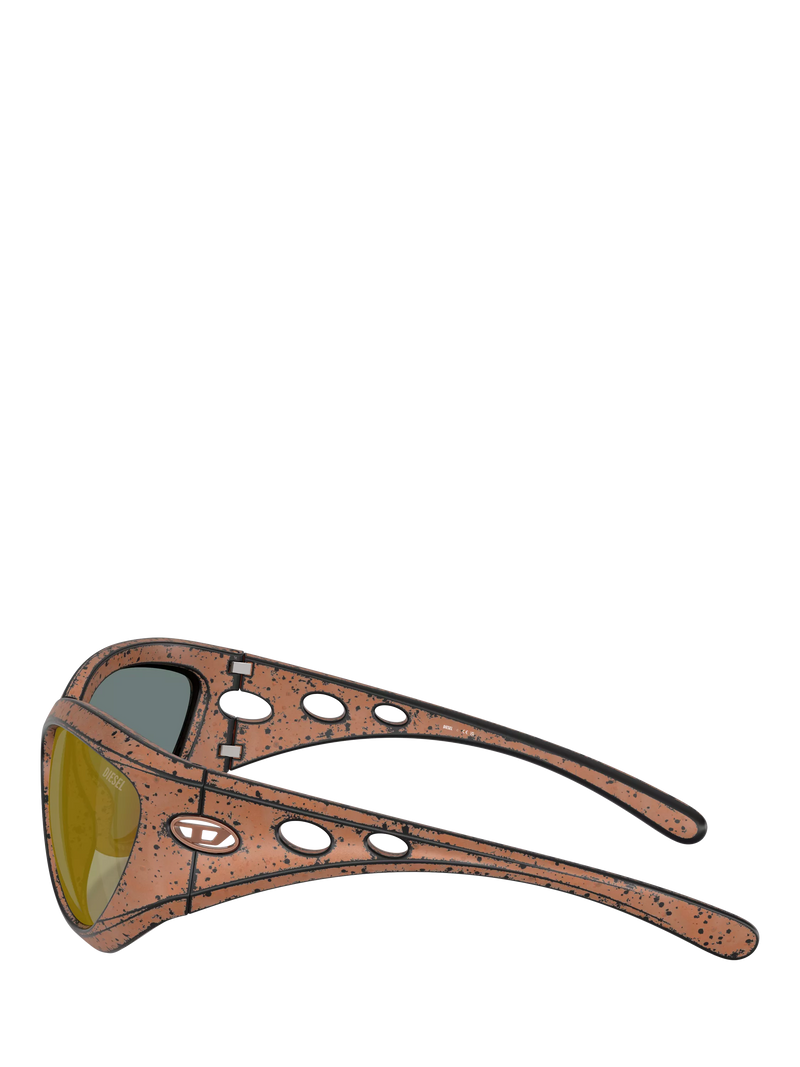 Diesel cat eye sunglasses metallic frame 61mm lens (British brand)