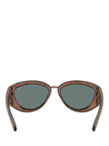 Diesel cat eye sunglasses metallic frame 61mm lens (British brand)