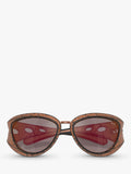 Diesel cat eye sunglasses metallic frame 61mm lens (British brand)