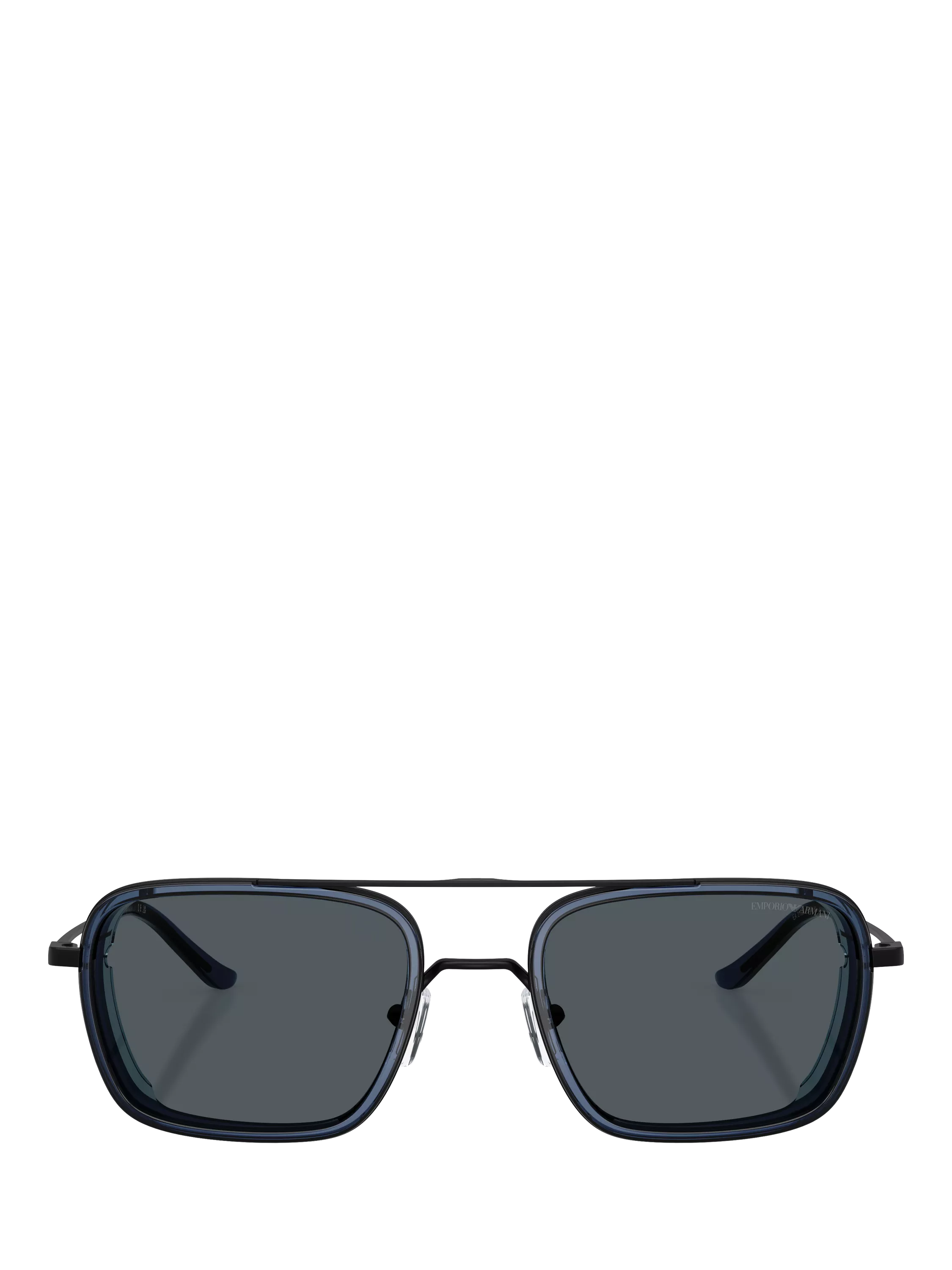 Emporio Armani square sunglasses black 54mm - British product