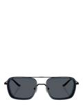 Emporio Armani square sunglasses black 54mm - British product