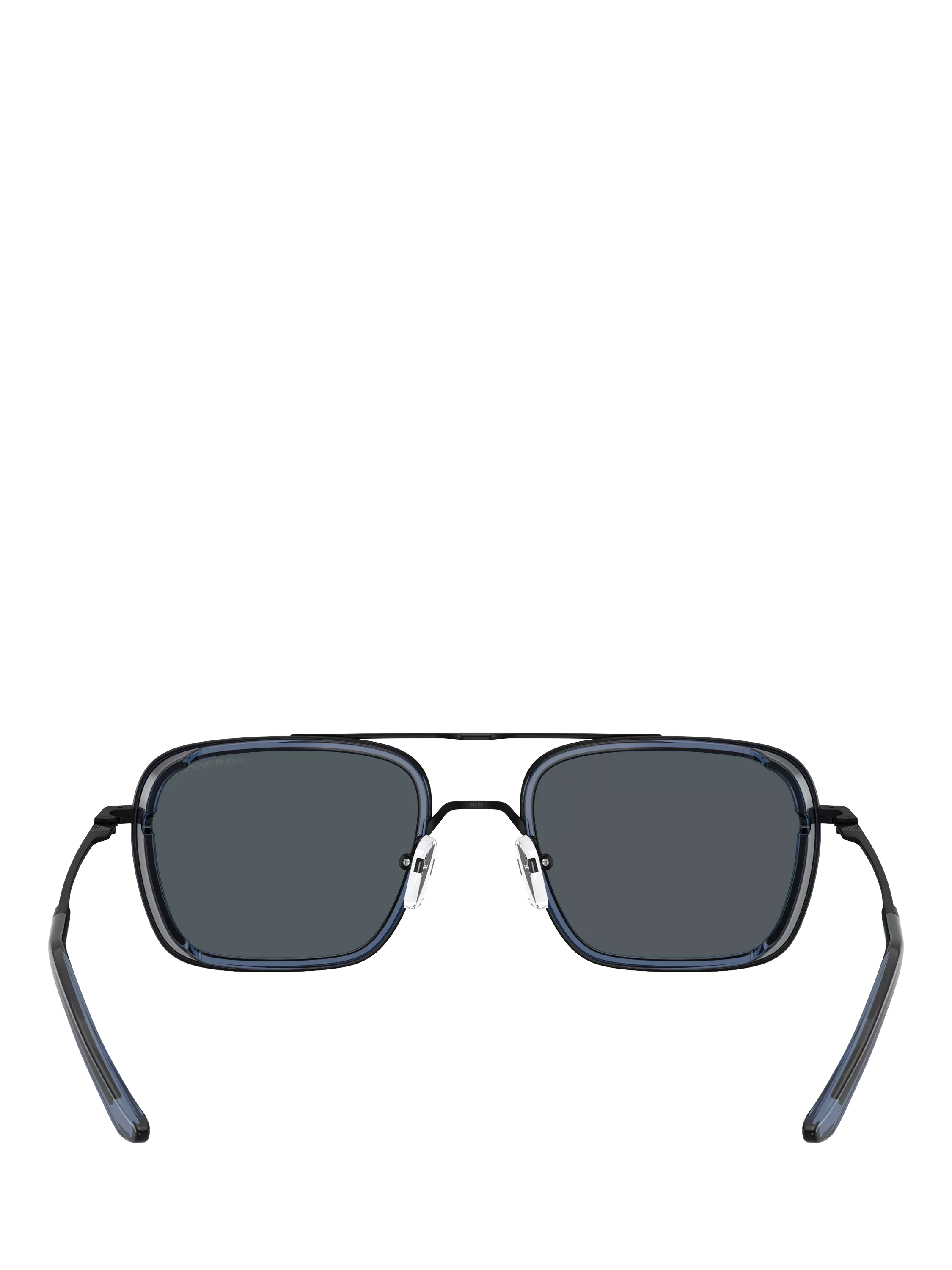 Emporio Armani square sunglasses black 54mm - British product