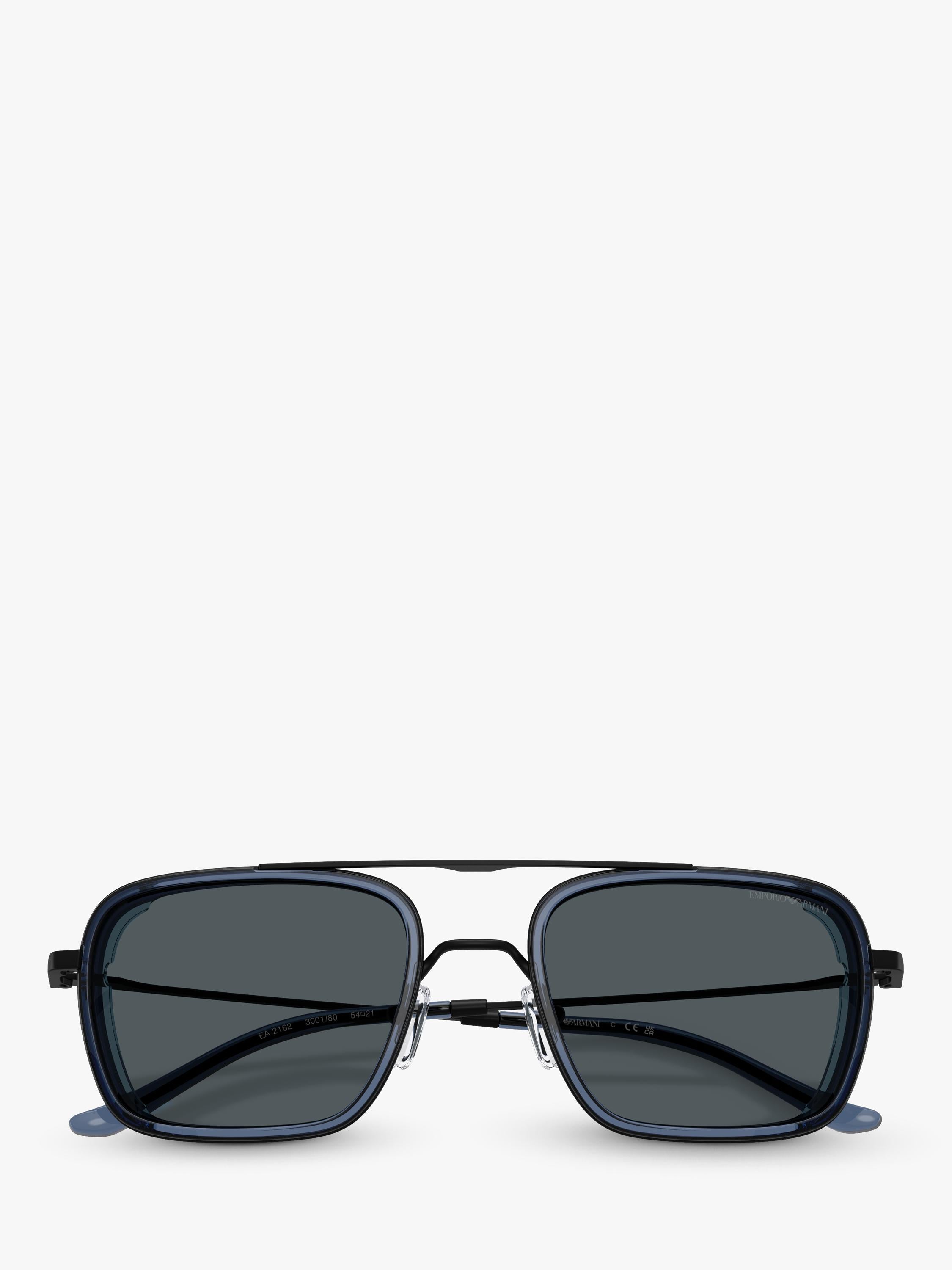Emporio Armani square sunglasses black 54mm - British product