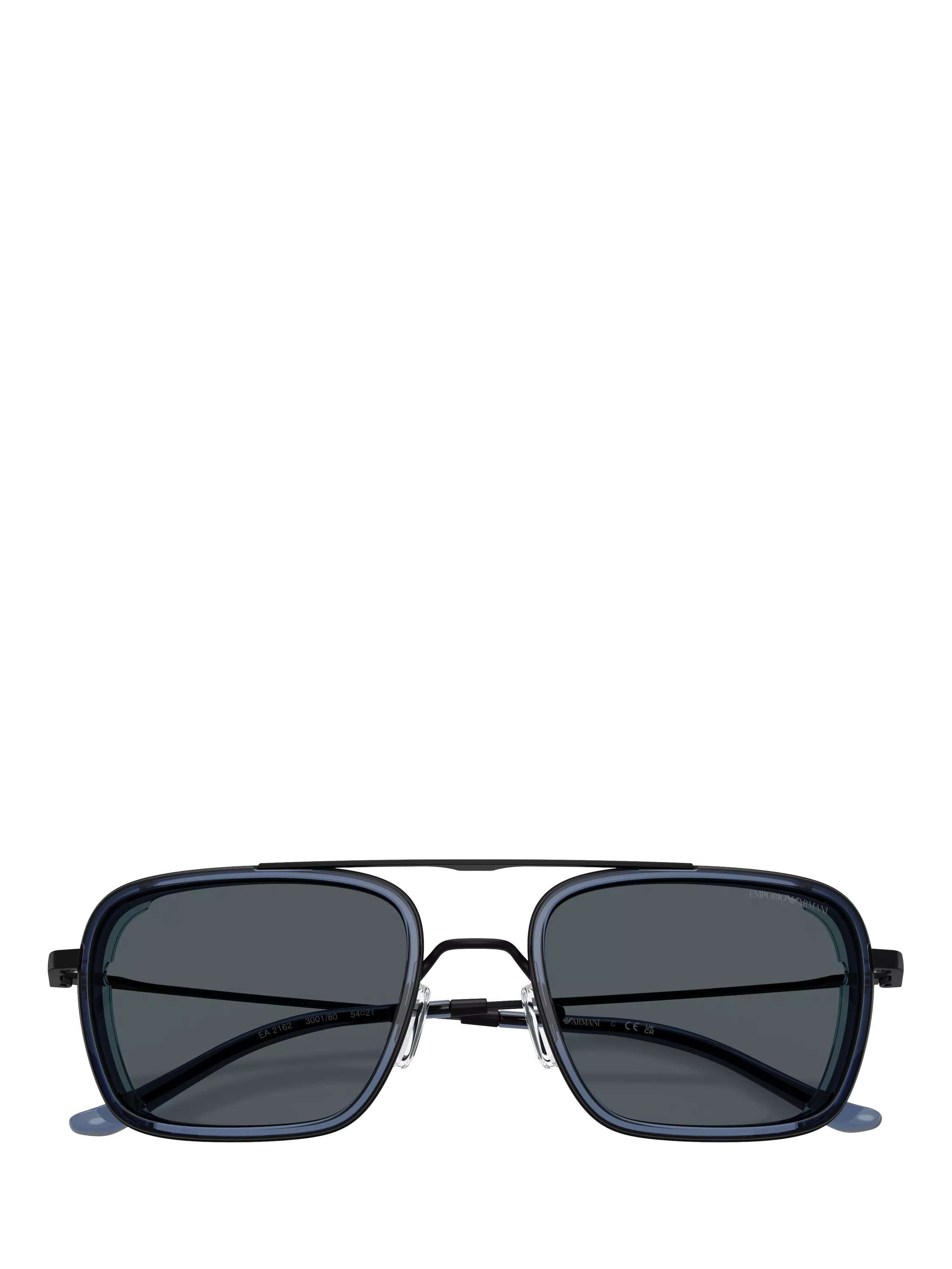 Emporio Armani square sunglasses black 54mm - British product