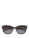 Emporio Armani cat's eye sunglasses grey gradient 54mm, imported from the UK