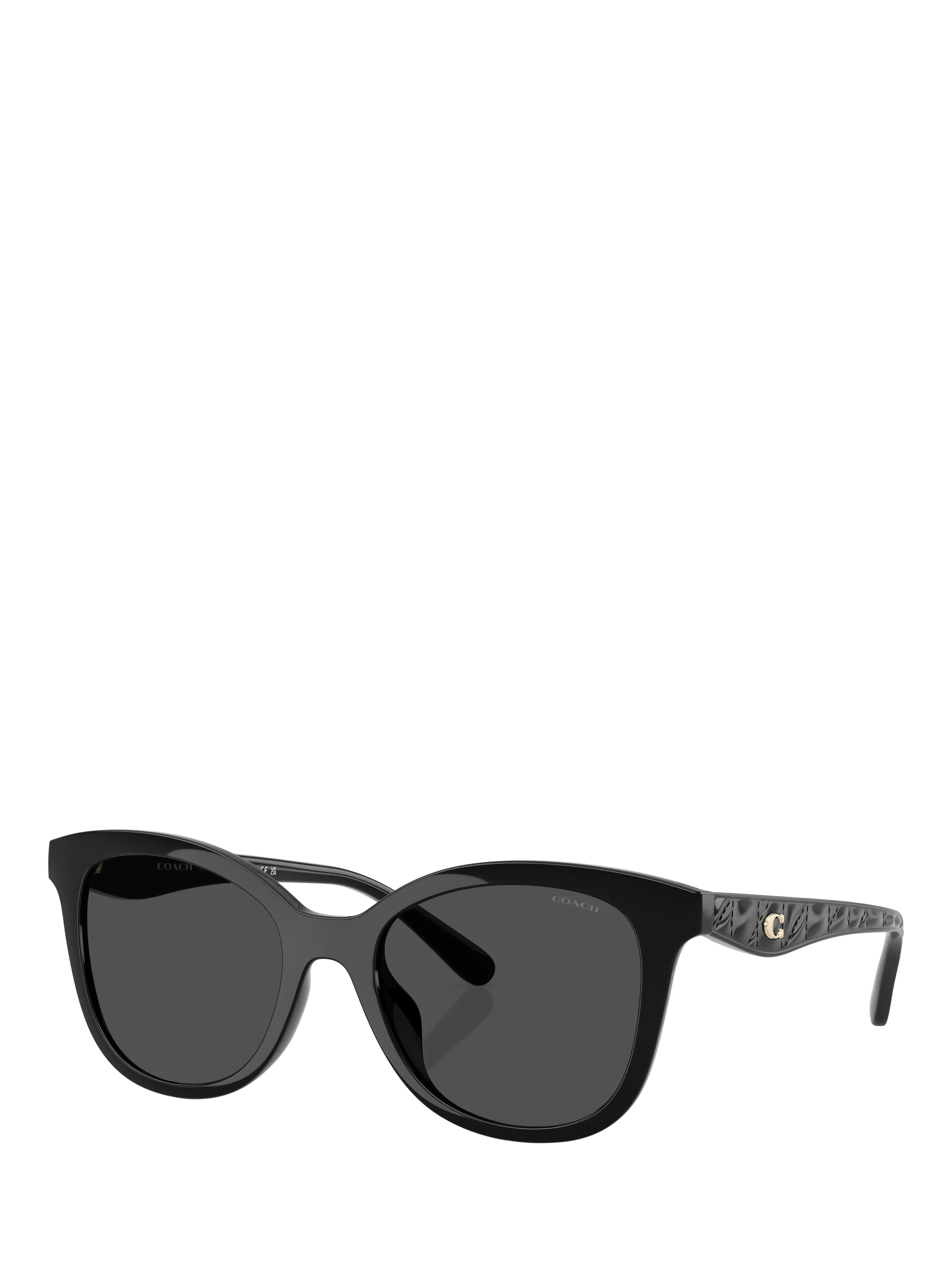 Coach square sunglasses 55mm black, imported from the UK