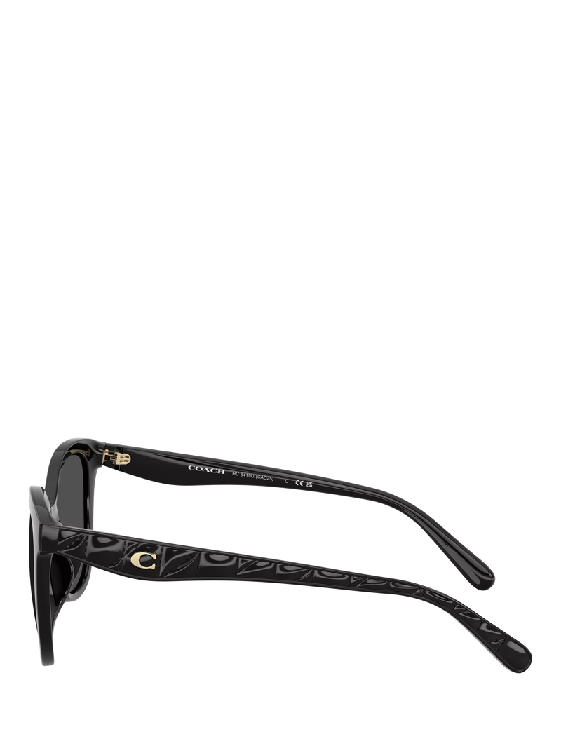 Coach square sunglasses 55mm black, imported from the UK