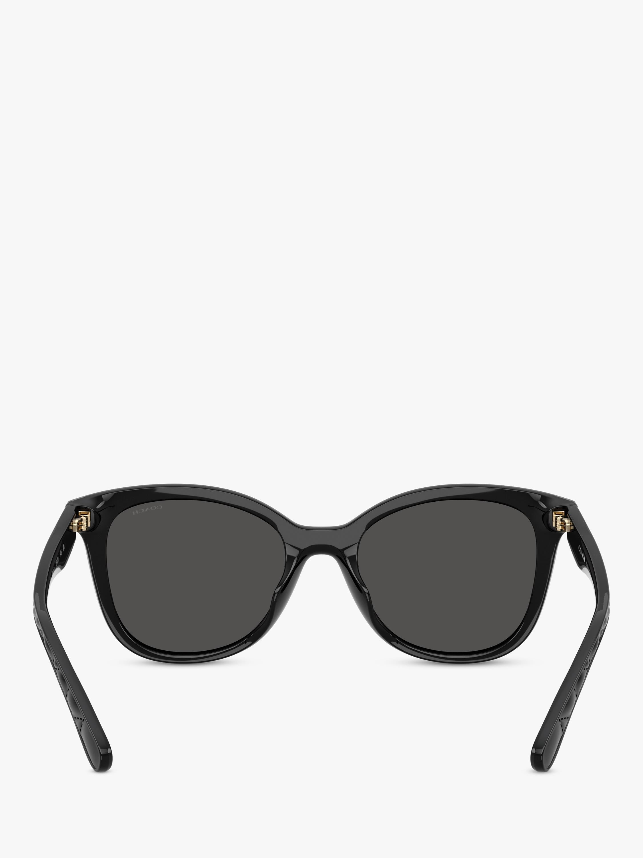 Coach square sunglasses 55mm black, imported from the UK