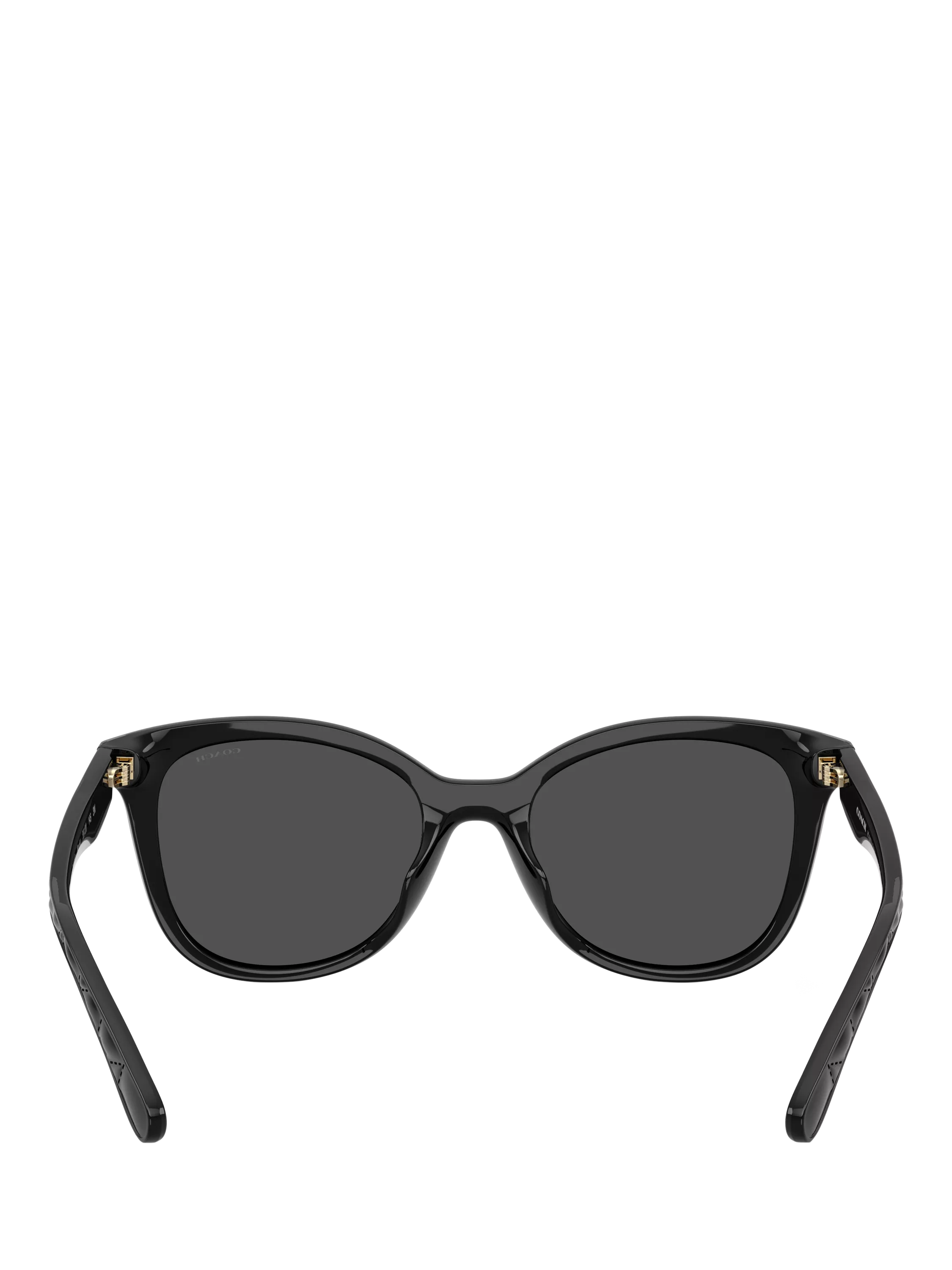 Coach square sunglasses 55mm black, imported from the UK