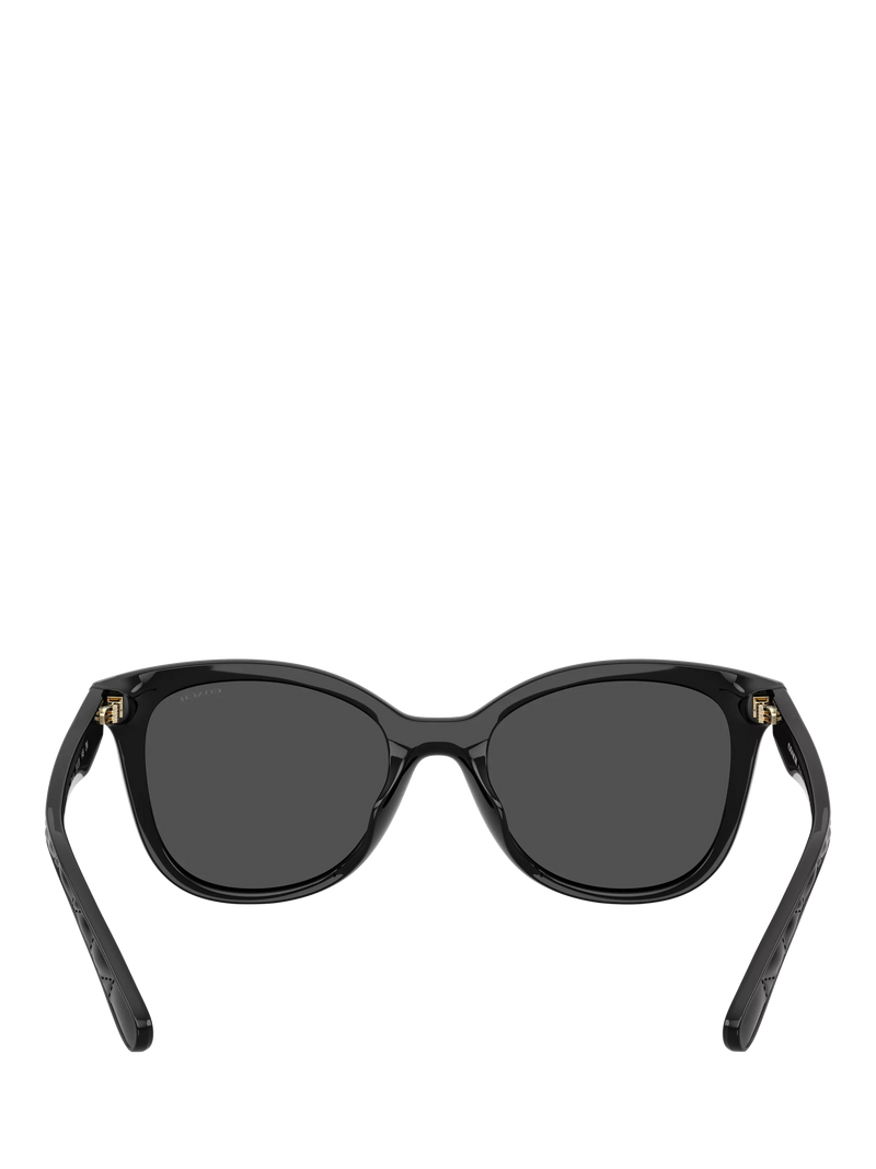 Coach square sunglasses 55mm black, imported from the UK