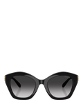 Coach women's irregular sunglasses black frame gradient lenses (British brand)