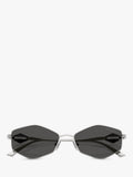 Jimmy Choo hexagonal sunglasses metallic frame, imported from the UK