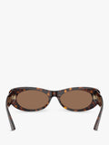 Jimmy Choo oval sunglasses Havana/Brown 54mm (British brand)
