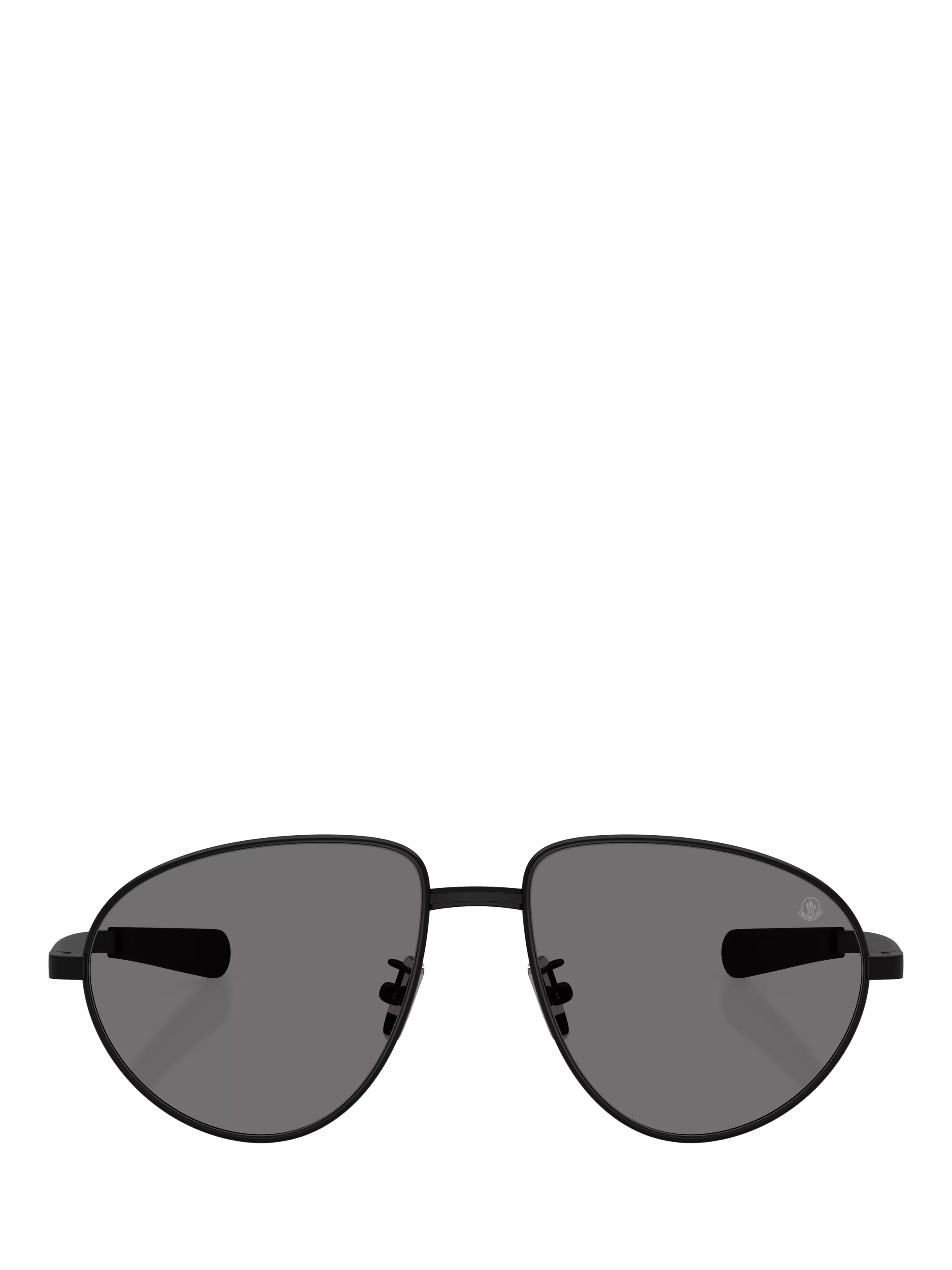Moncler aviator sunglasses black polarised 55mm lens, imported from the UK