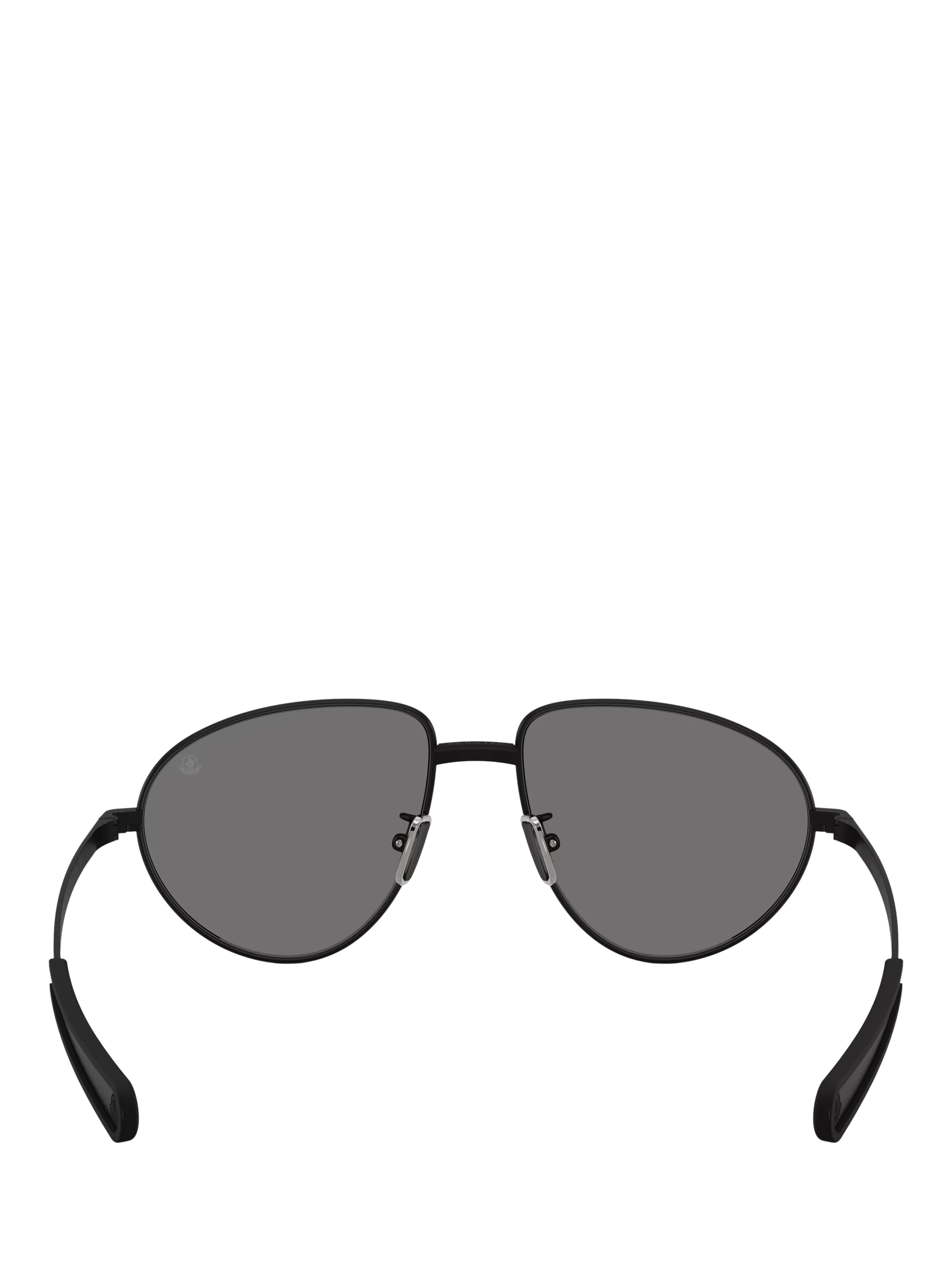 Moncler aviator sunglasses black polarised 55mm lens, imported from the UK