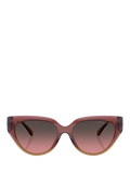 Michael Kors cat's eye sunglasses pink gradient - British product