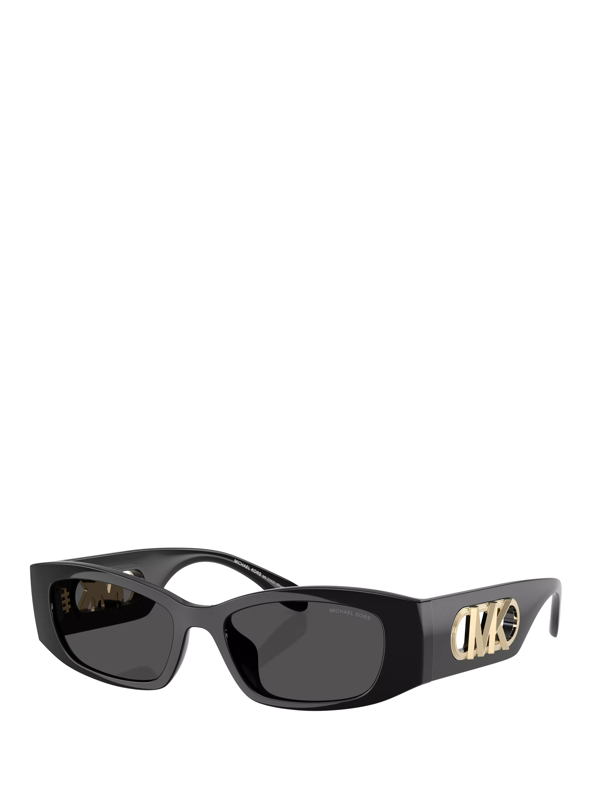 Michael Kors MK2243 rectangular black sunglasses - imported from the UK
