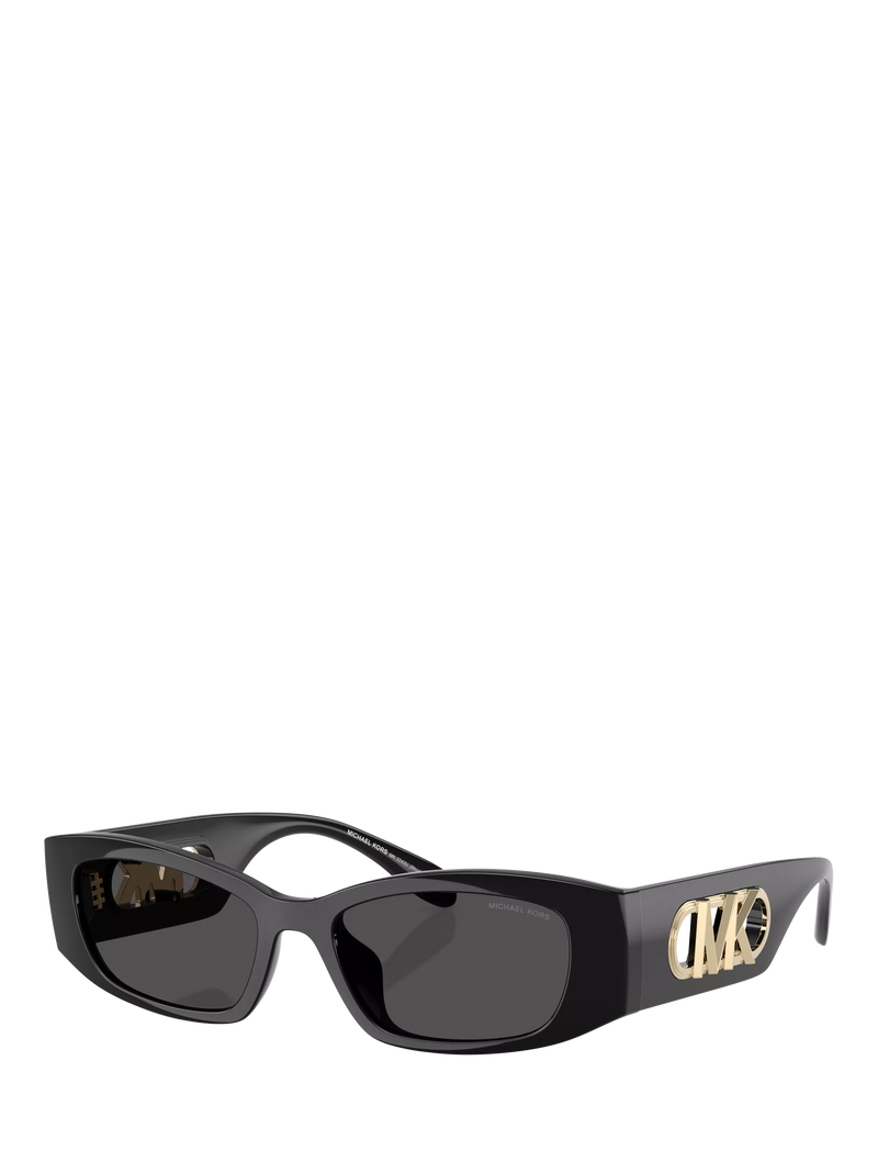 Michael Kors MK2243 rectangular black sunglasses - imported from the UK