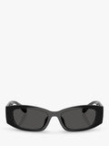 Michael Kors MK2243 rectangular black sunglasses - imported from the UK