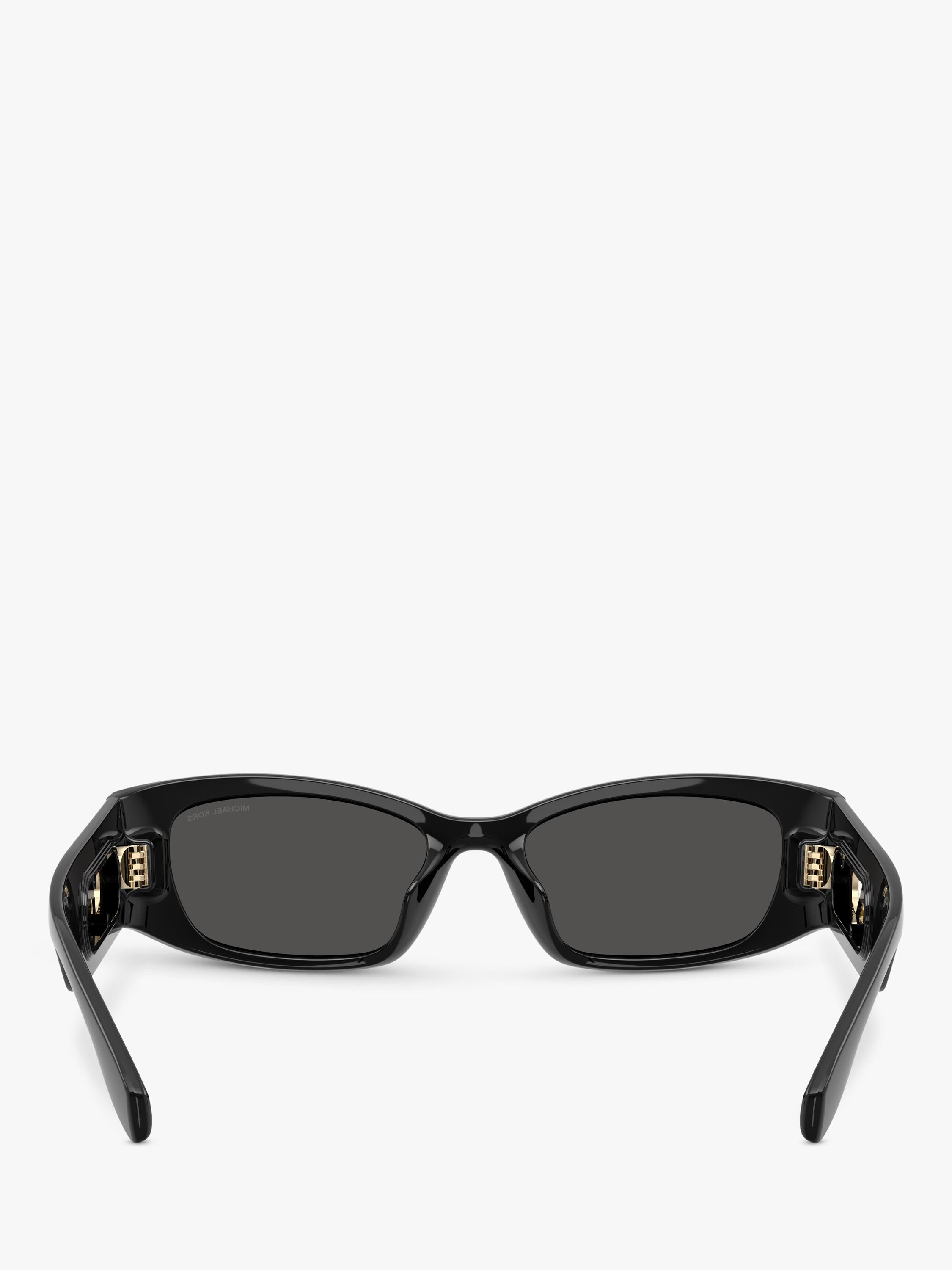 Michael Kors MK2243 rectangular black sunglasses - imported from the UK
