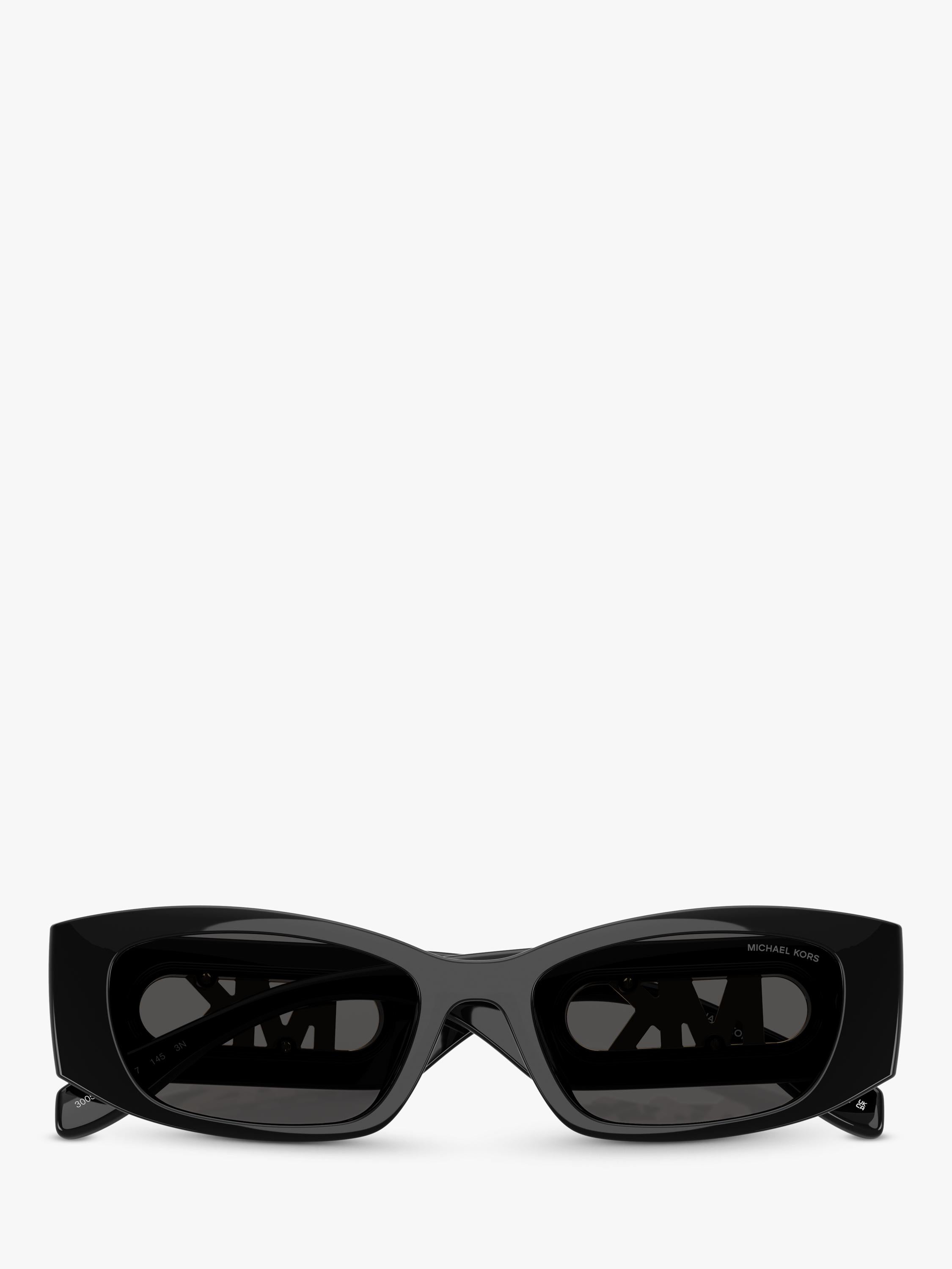 Michael Kors MK2243 rectangular black sunglasses - imported from the UK