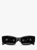Michael Kors MK2243 rectangular black sunglasses - imported from the UK