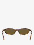 Miu Miu women's slim sunglasses Havana brown (British brand)