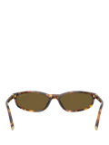 Miu Miu women's slim sunglasses Havana brown (British brand)