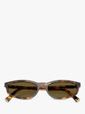 Miu Miu women's slim sunglasses Havana brown (British brand)