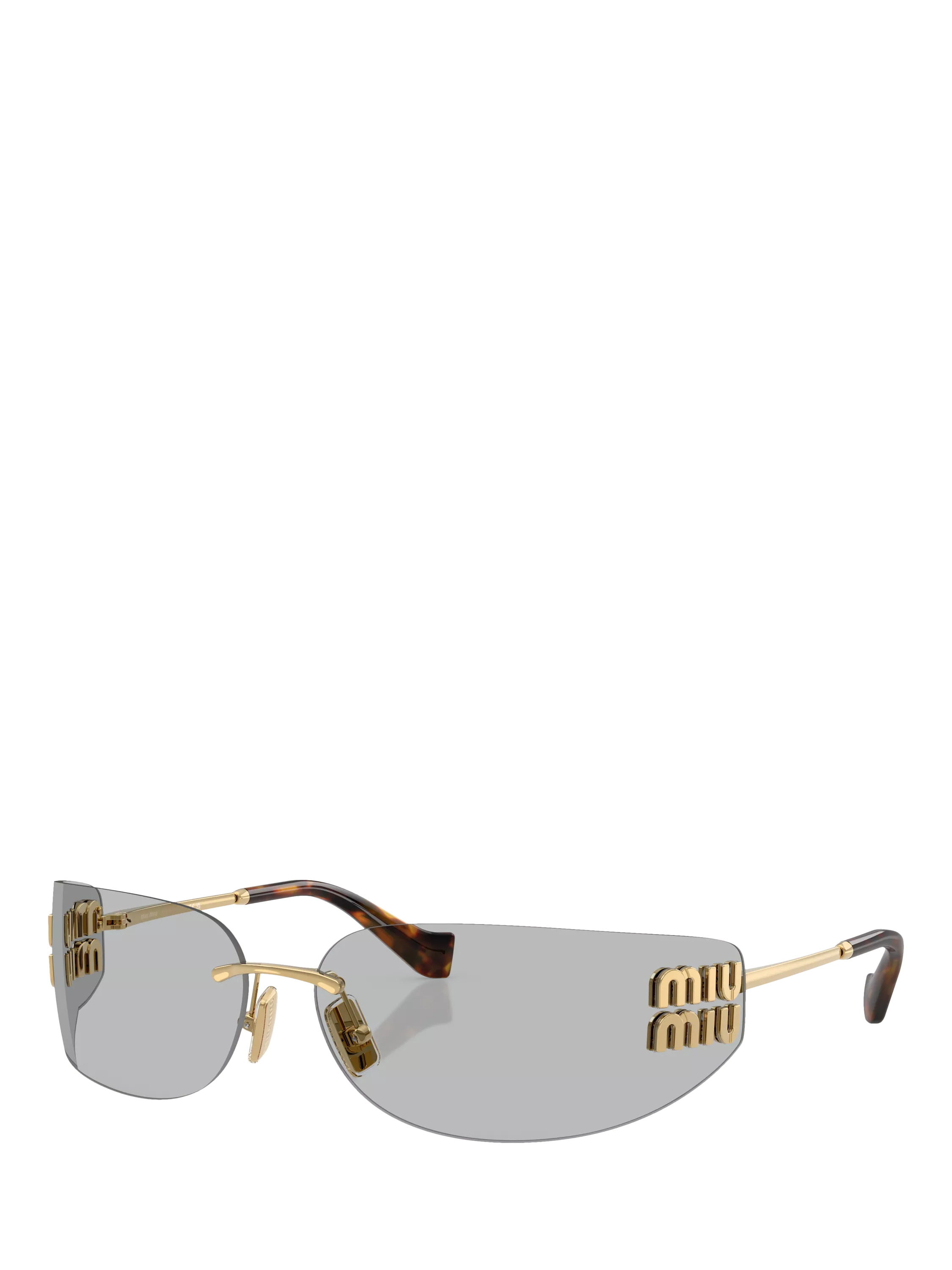Miu Miu rectangular sunglasses 75mm lens, imported from the UK
