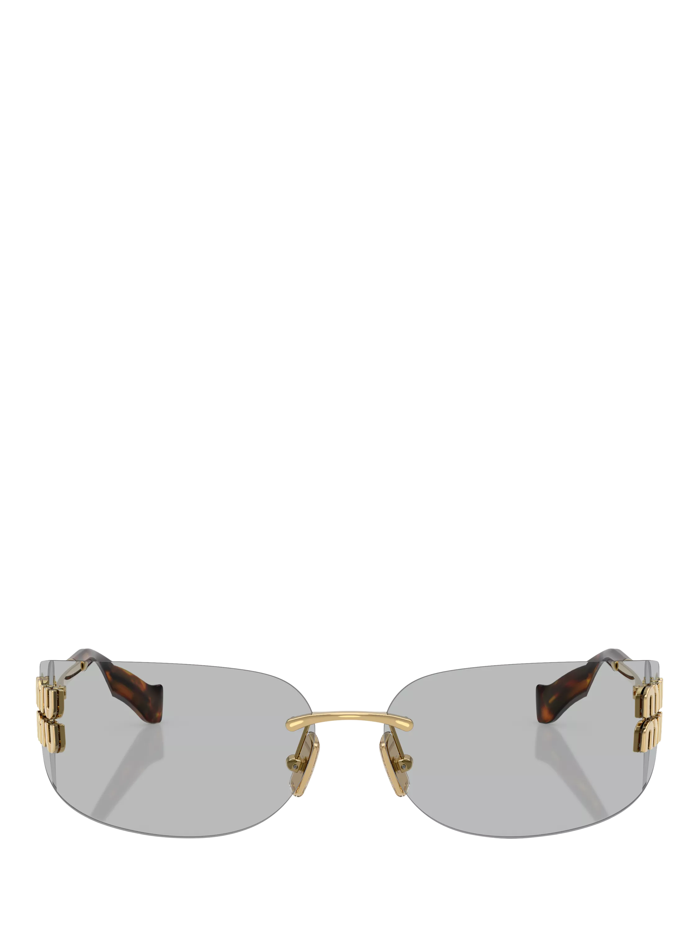 Miu Miu rectangular sunglasses 75mm lens, imported from the UK