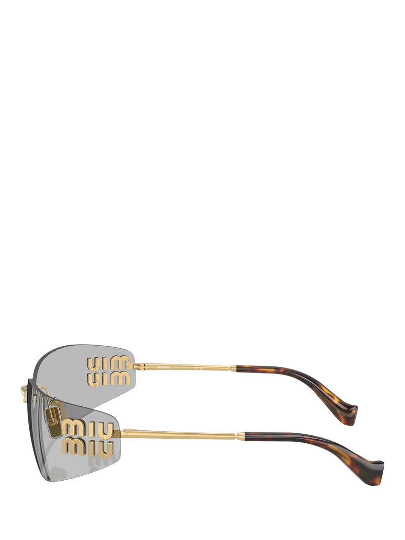 Miu Miu rectangular sunglasses 75mm lens, imported from the UK