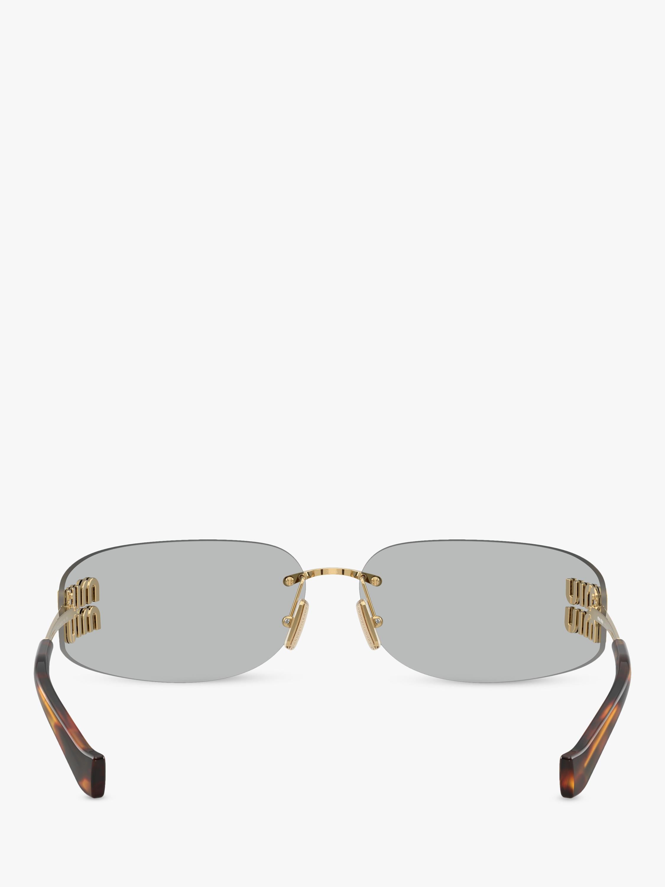 Miu Miu rectangular sunglasses 75mm lens, imported from the UK
