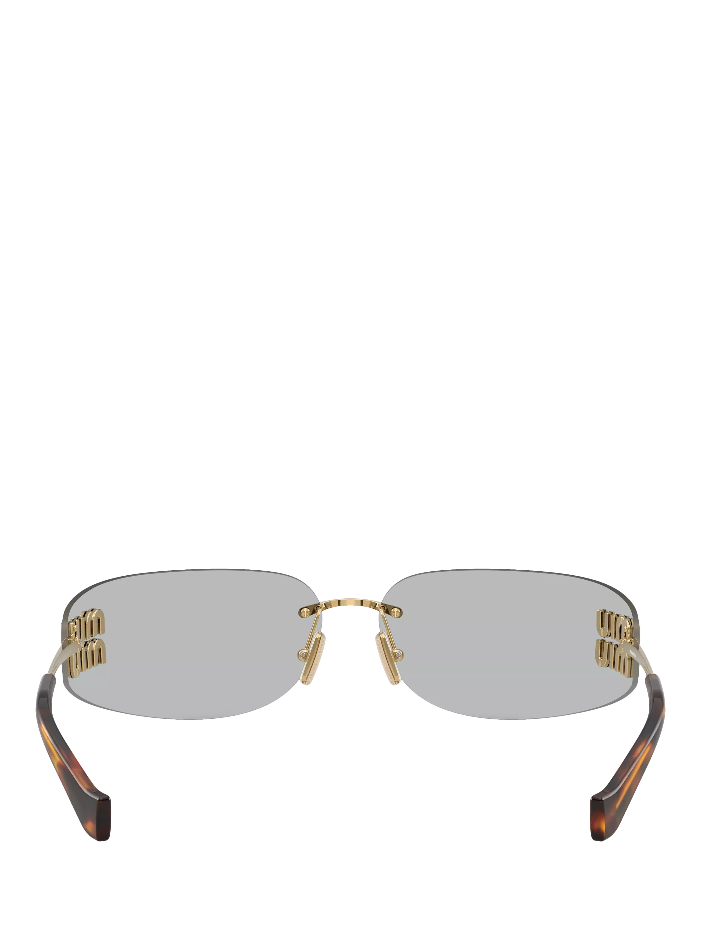 Miu Miu rectangular sunglasses 75mm lens, imported from the UK