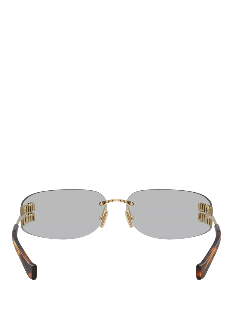 Miu Miu rectangular sunglasses 75mm lens, imported from the UK