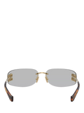 Miu Miu rectangular sunglasses 75mm lens, imported from the UK