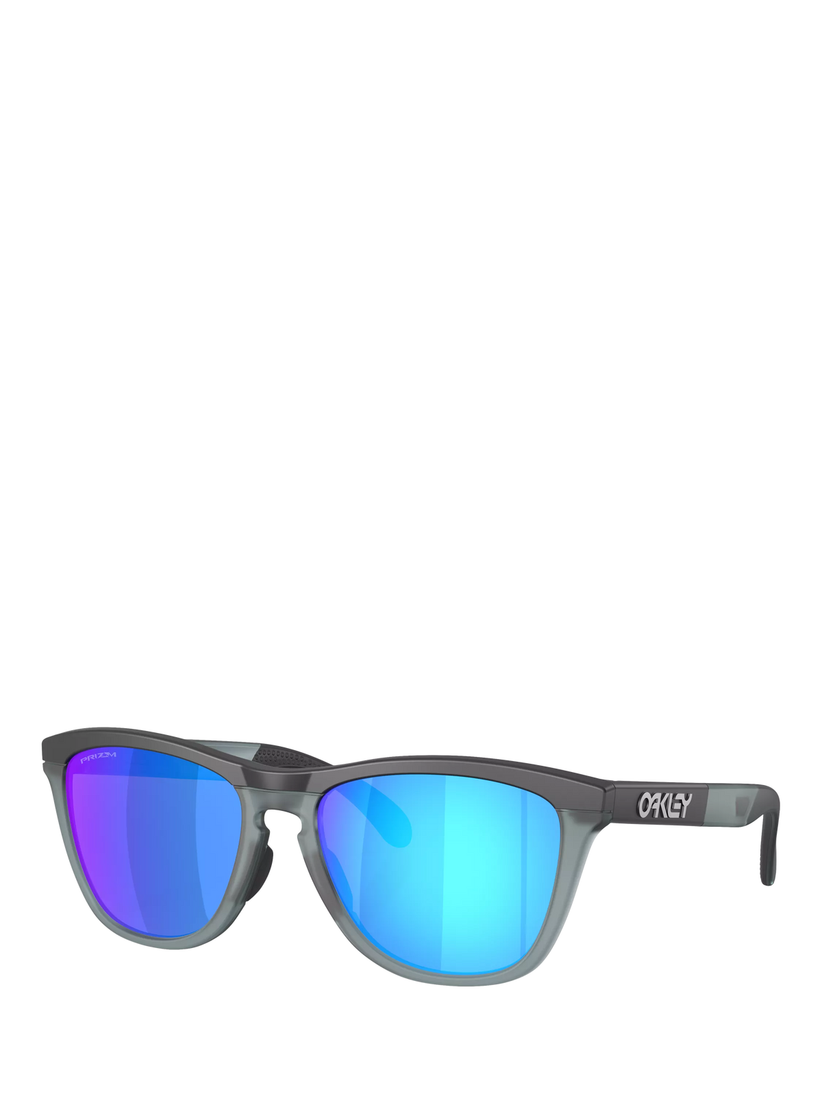 Oakley OO9284 D-Frame sunglasses grey mirrored blue, UK version