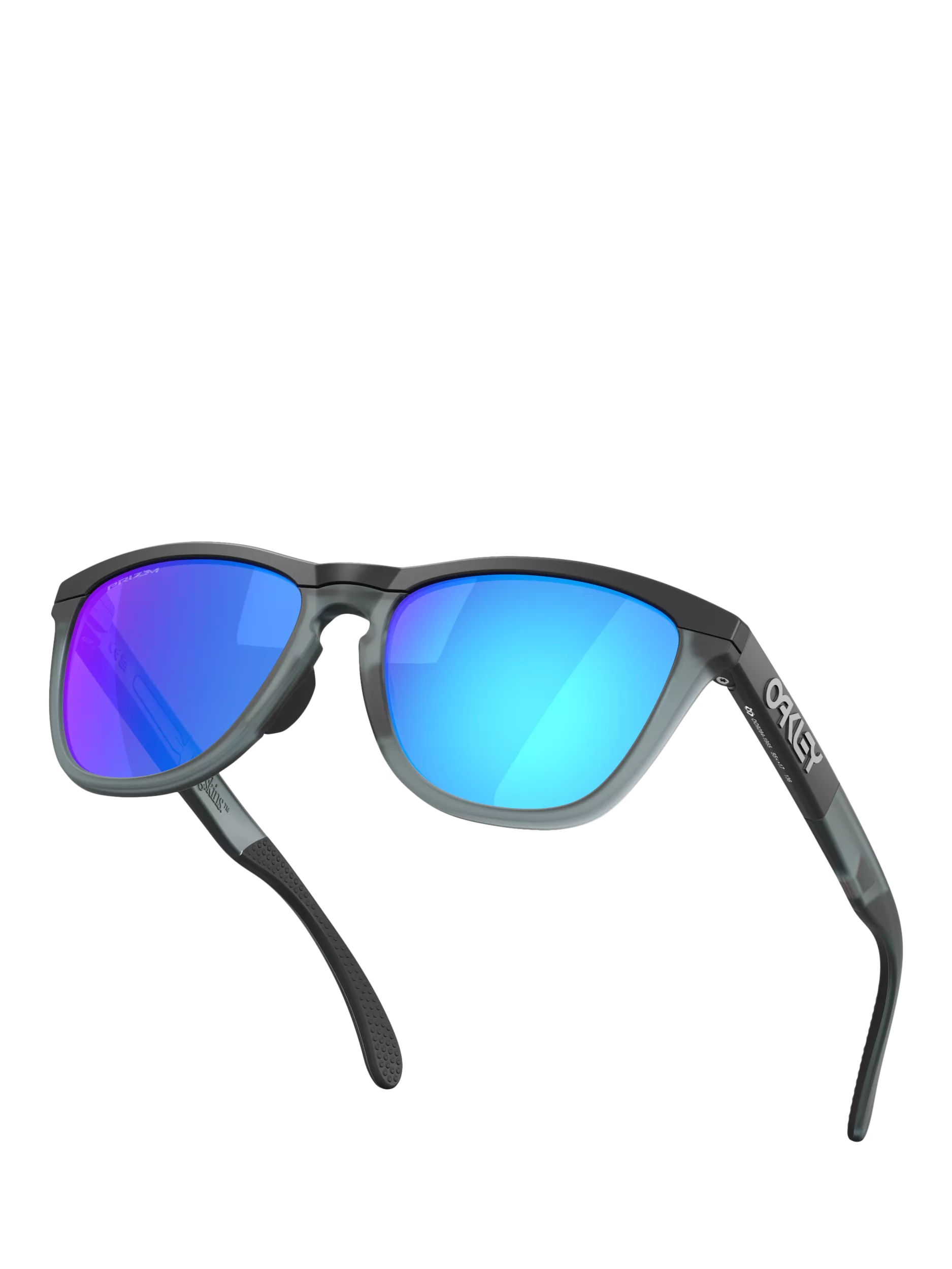 Oakley OO9284 D-Frame sunglasses grey mirrored blue, UK version