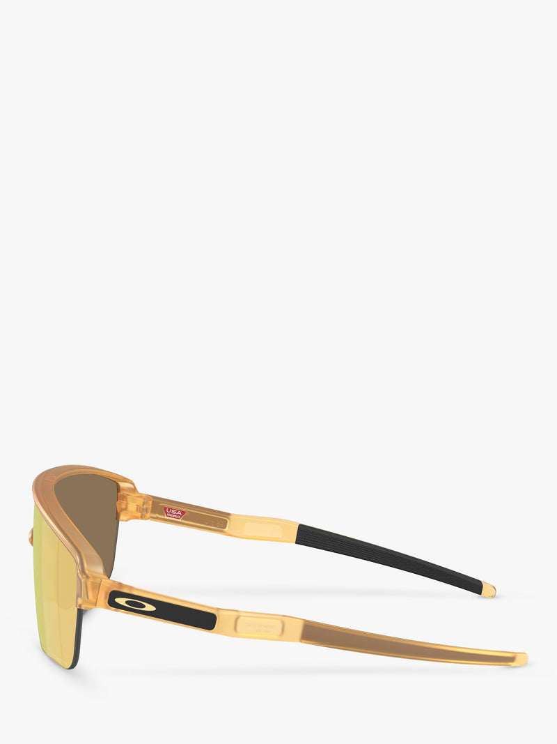 Oakley OO9415 rectangular sunglasses mirrored lenses (British brand)