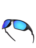 Oakley rectangular sunglasses black frame blue lenses - British product