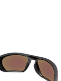 Oakley rectangular sunglasses black frame blue lenses - British product