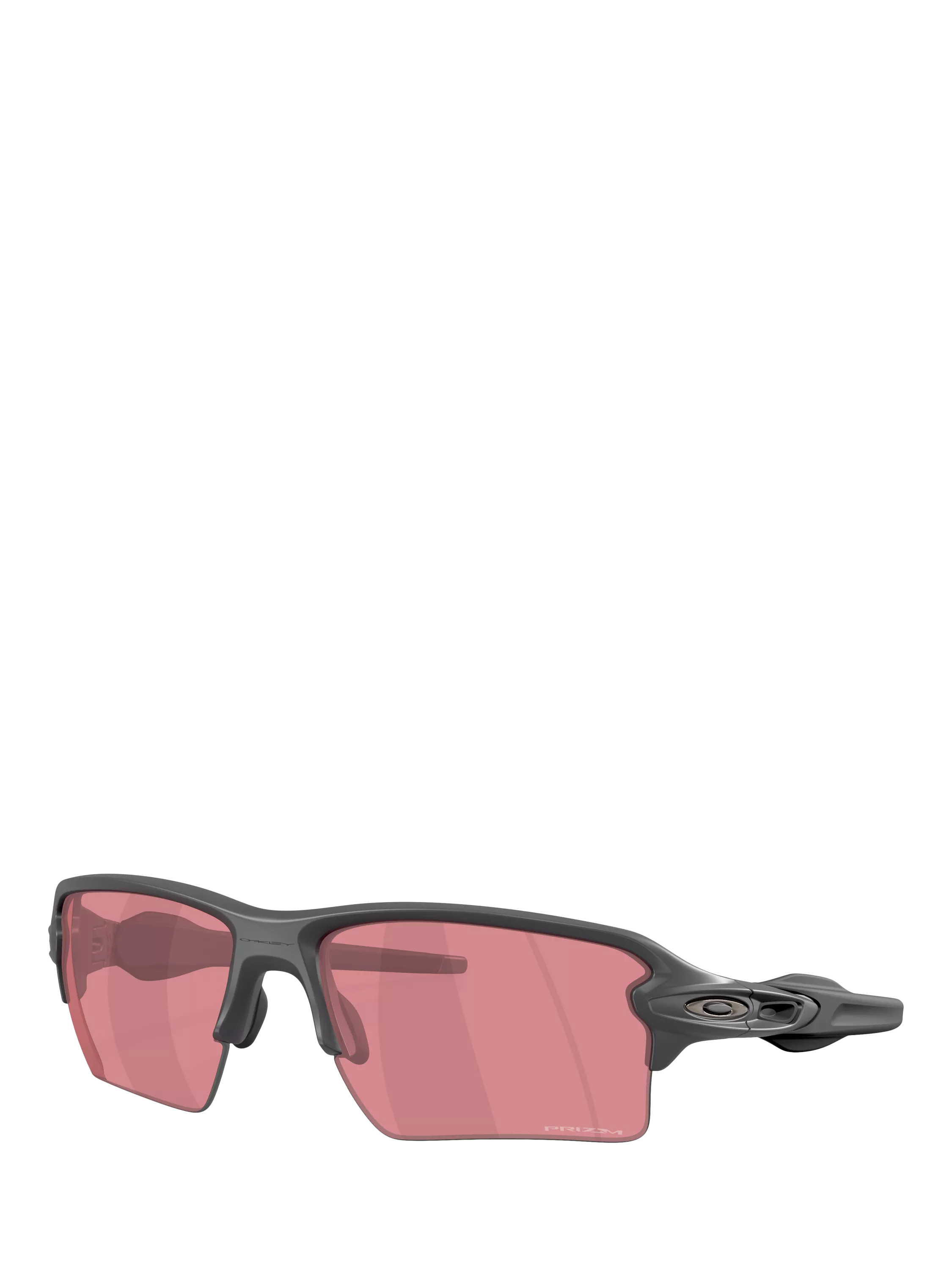Oakley mirrored rectangular sunglasses grey/pink (British brand)