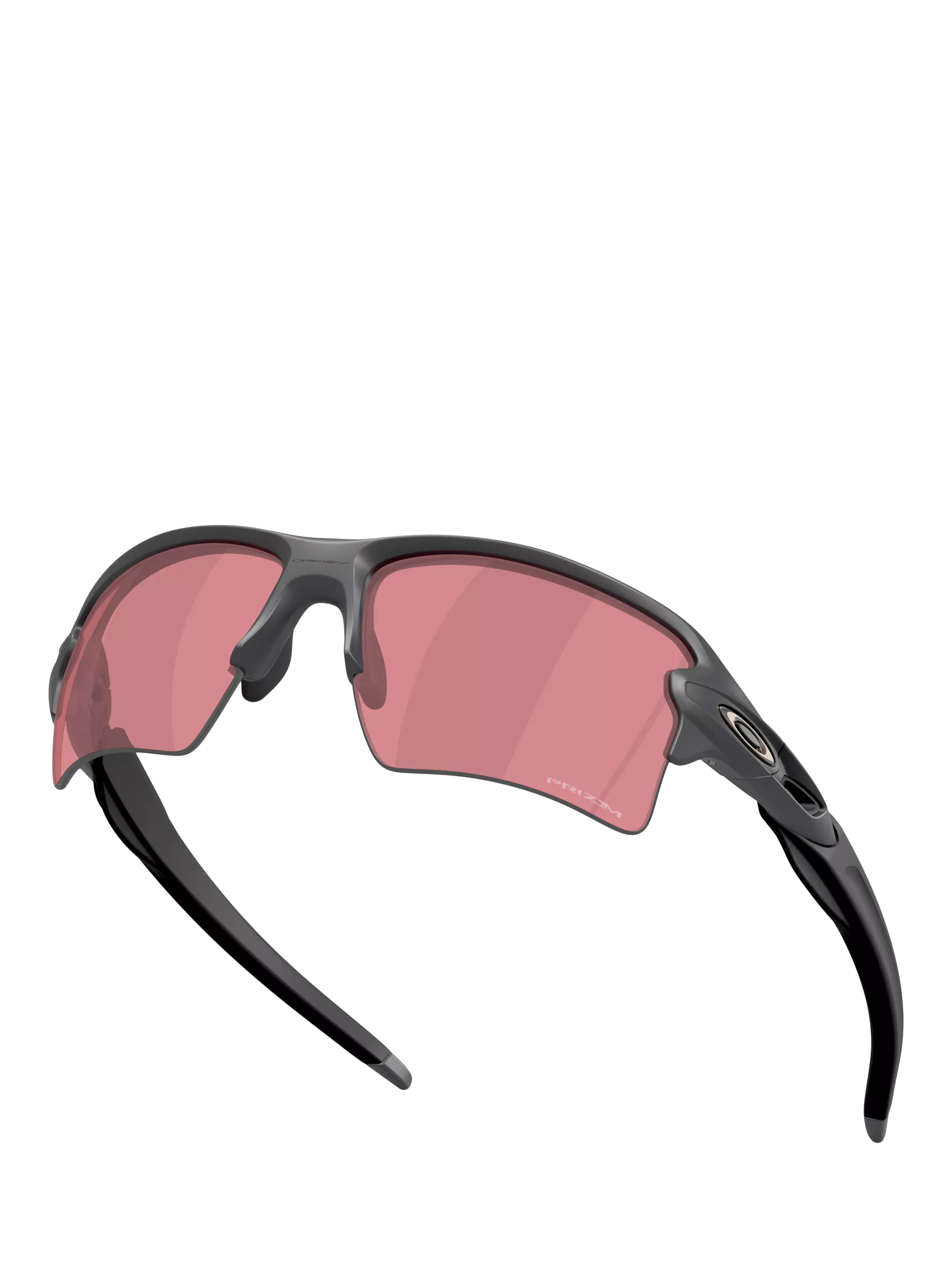 Oakley mirrored rectangular sunglasses grey/pink (British brand)