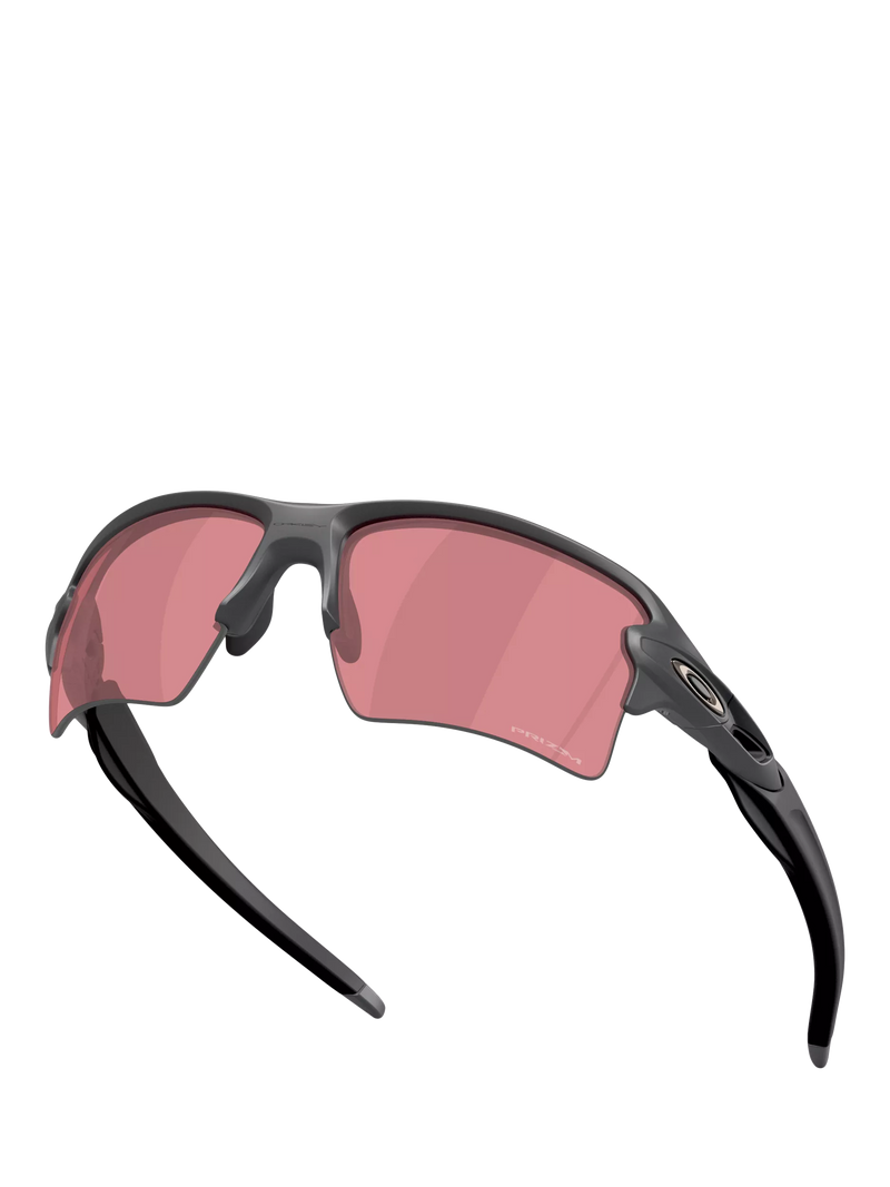 Oakley mirrored rectangular sunglasses grey/pink (British brand)