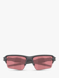 Oakley mirrored rectangular sunglasses grey/pink (British brand)