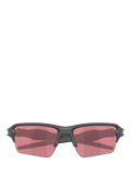 Oakley mirrored rectangular sunglasses grey/pink (British brand)