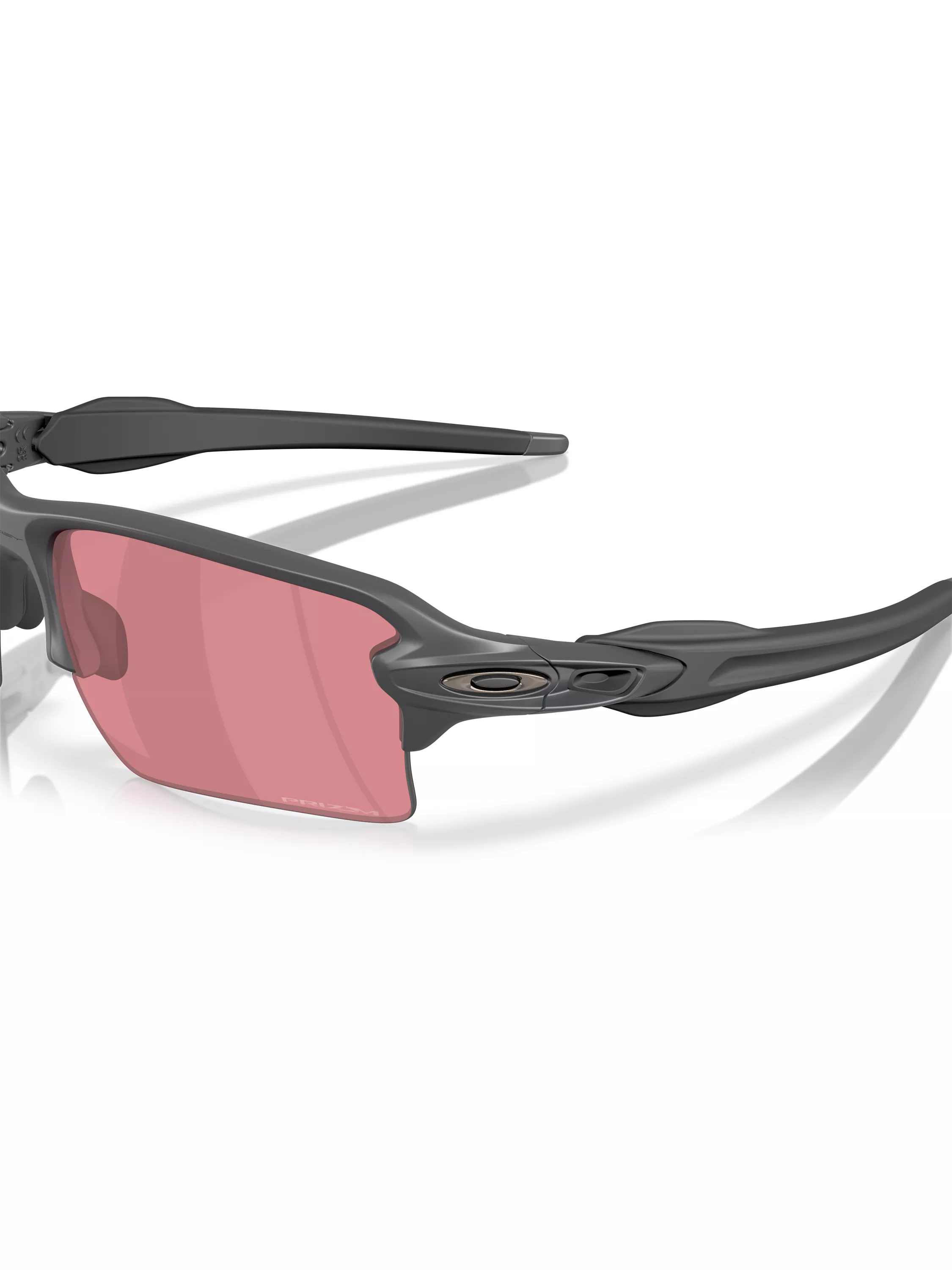 Oakley mirrored rectangular sunglasses grey/pink (British brand)