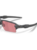 Oakley mirrored rectangular sunglasses grey/pink (British brand)
