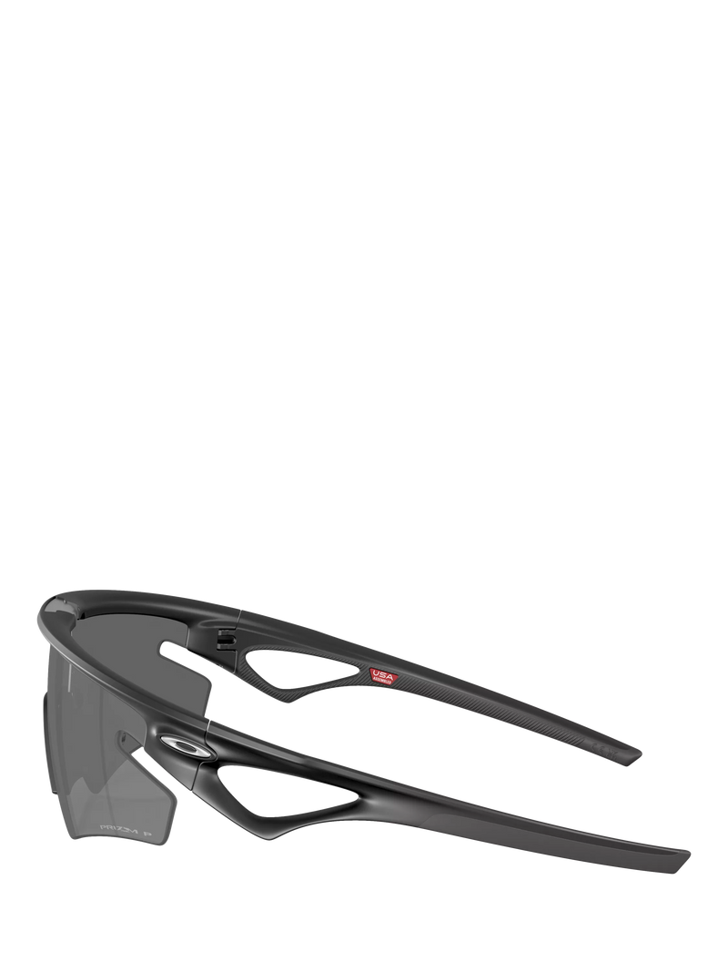 Oakley OO9499 black polarised sunglasses 36mm - British product