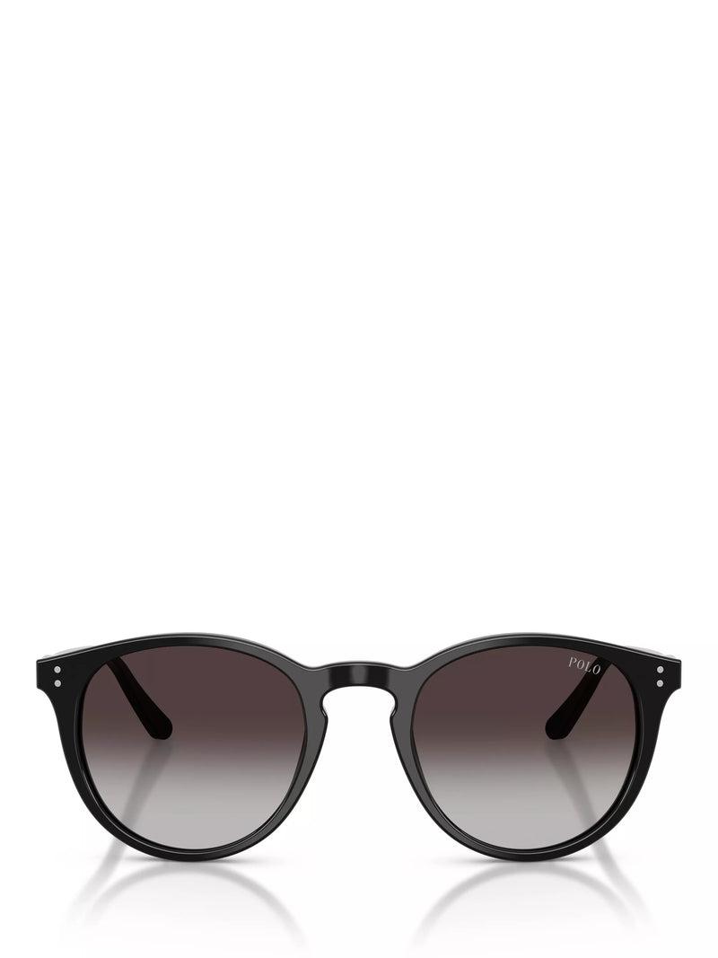 Ralph Lauren oval sunglasses black gradient lenses 50mm, UK version